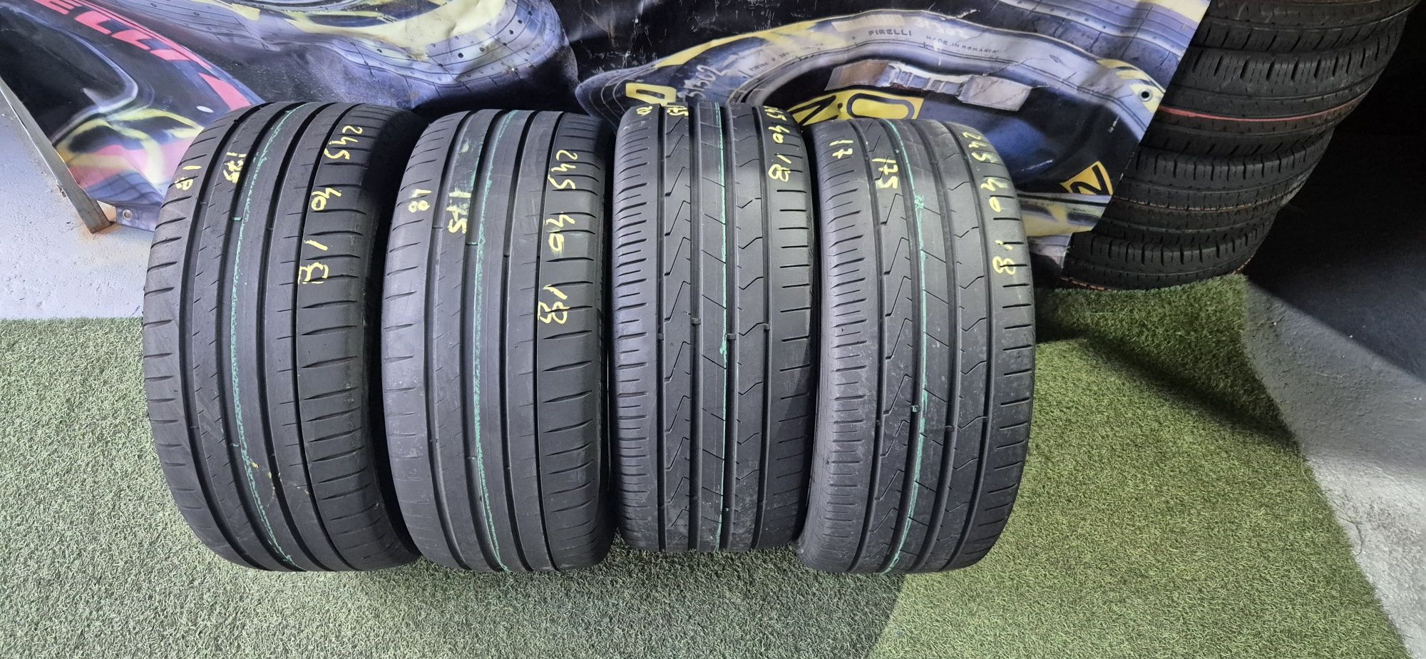245 40 18 2x Michelin 2x Hankook