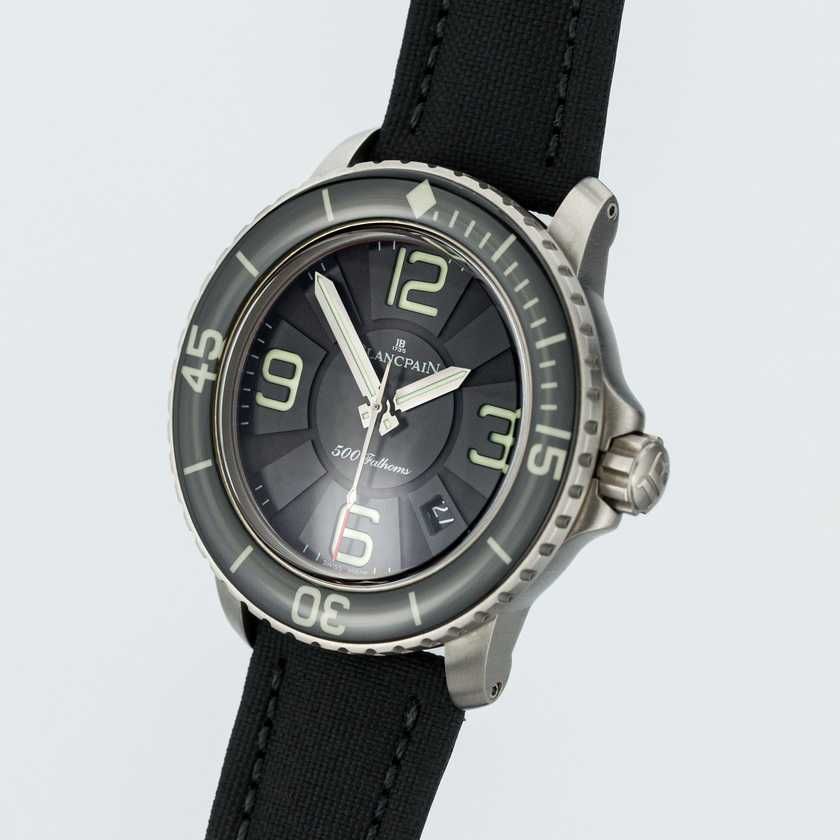 Blancpain Fifty Fathoms 500 Fathoms Automatique 50015 12B30 52B