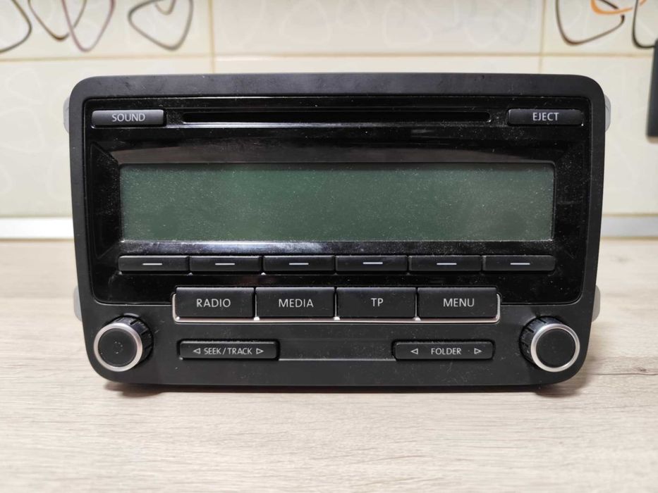 Radio CD original VW Golf 6 LOW EU BVX