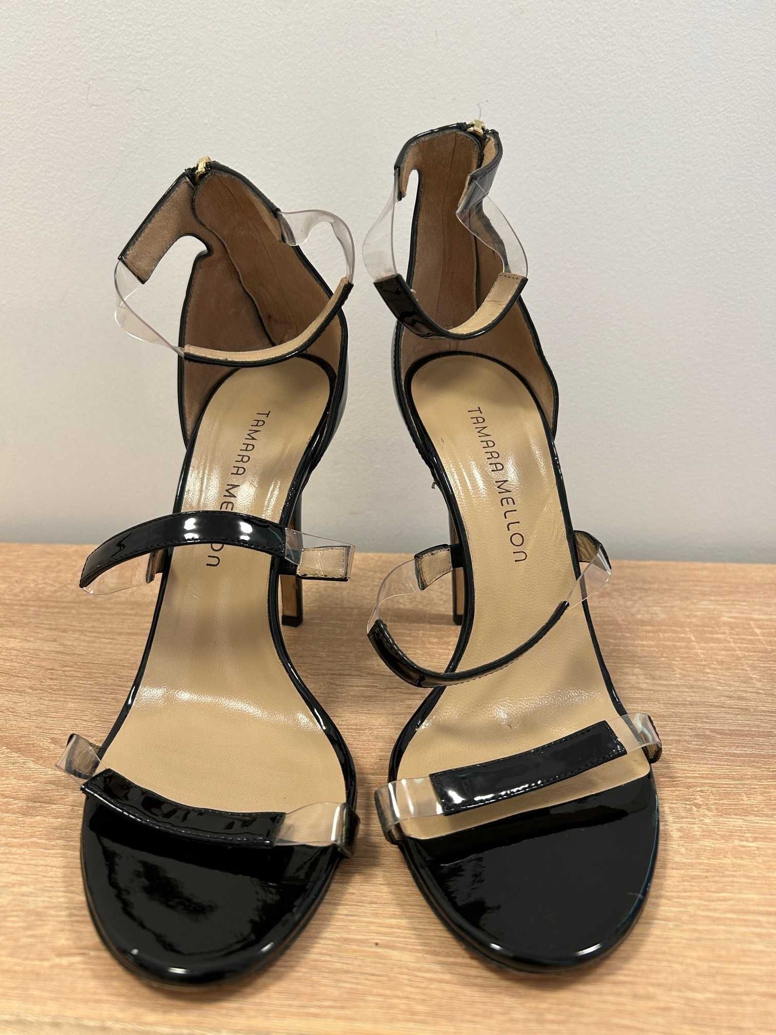 Оригинални дамски сандали Tamara Mellon на ток – номер 38