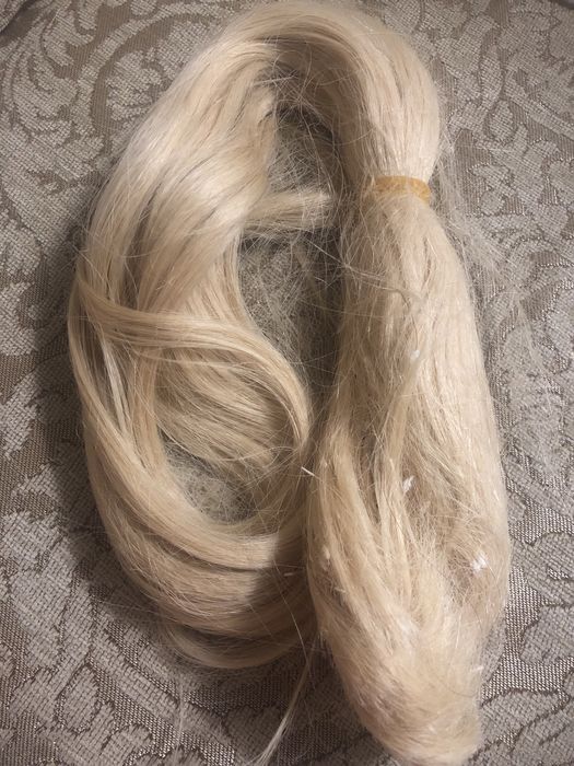 Блонд волосы для наращивания натуральные