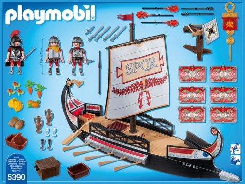 Nava romanilor de razboi Playmobile