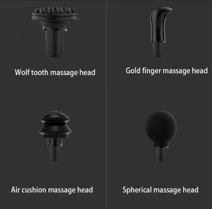 Преносим масажен пистолет подходящ за масаж на гръб врат крака и кръст