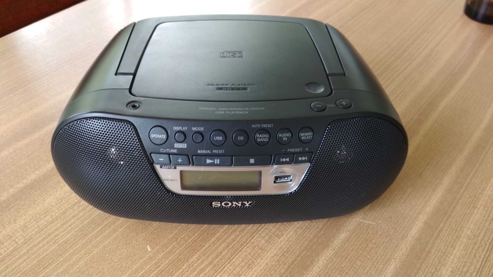Радио CD плейър SONY ZS-PS30CPB