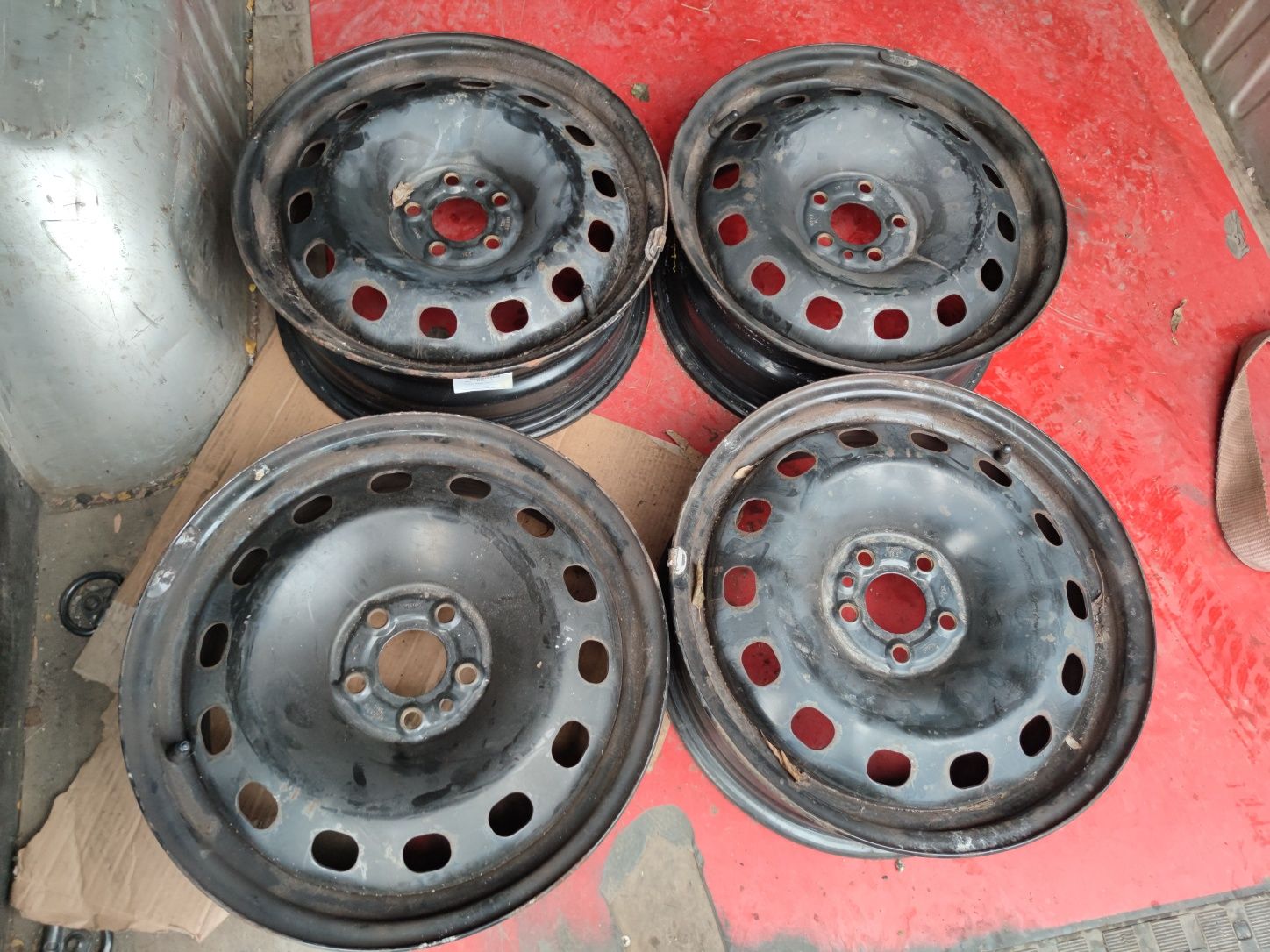5бр Железни джанти 16 - 5х98 - Fiat, Alfa romeo