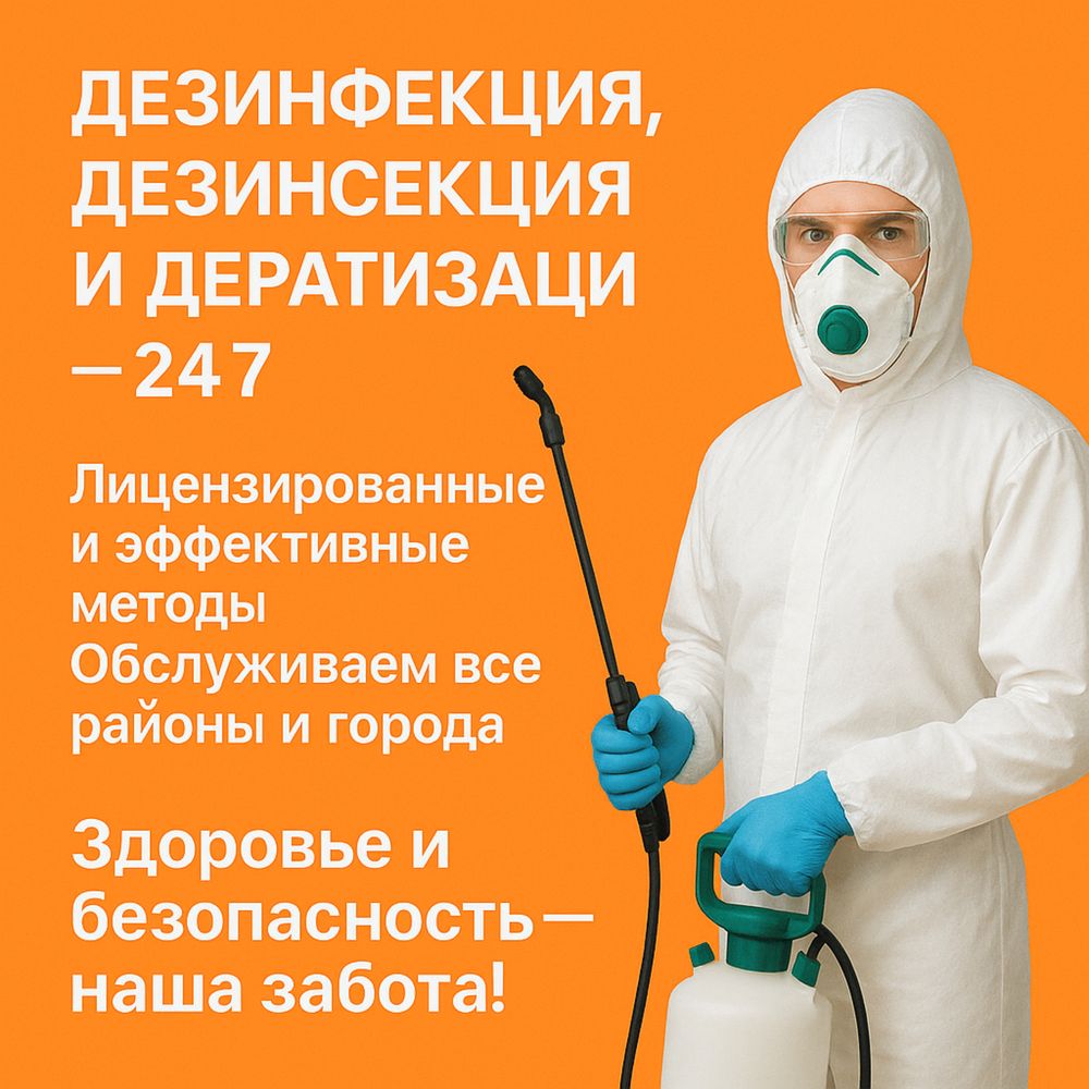 Дезинфекция | дезинсекция | Обработка | уничтожение клопов, тараканов