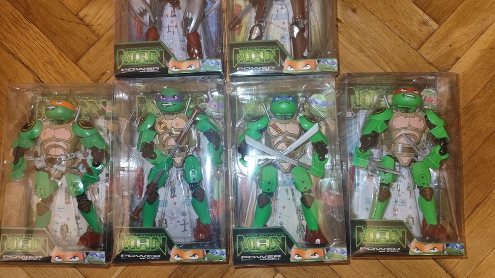 Фигурки на костенурки ,Шрьодер,Спринтер, ...3 или 6 бр в комплект,