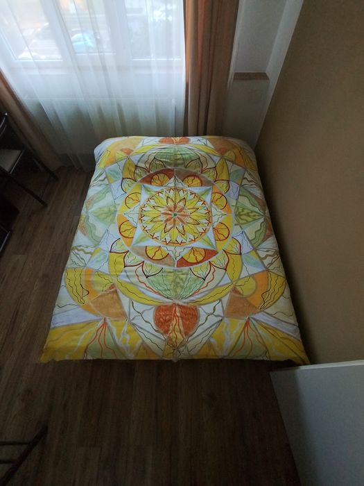 Husa pilota decorativa Joy (frequency art), 170 x 220 cm