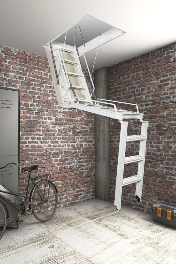 Выдвижные, складные чердачные лестницы из Италии
