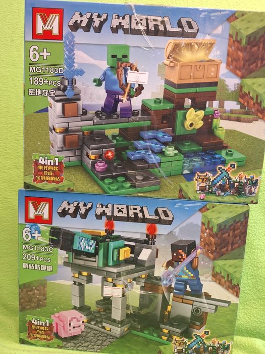 Майнкрафт конструктори -  разнообразие