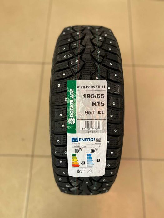 195/65 R15 китай ROCKBLADE winterplus stud I шипованные мягкие