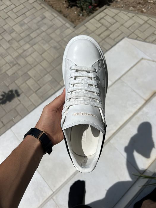 Alexandru McQueen Low Black & White - Originali, Mărimea 43
