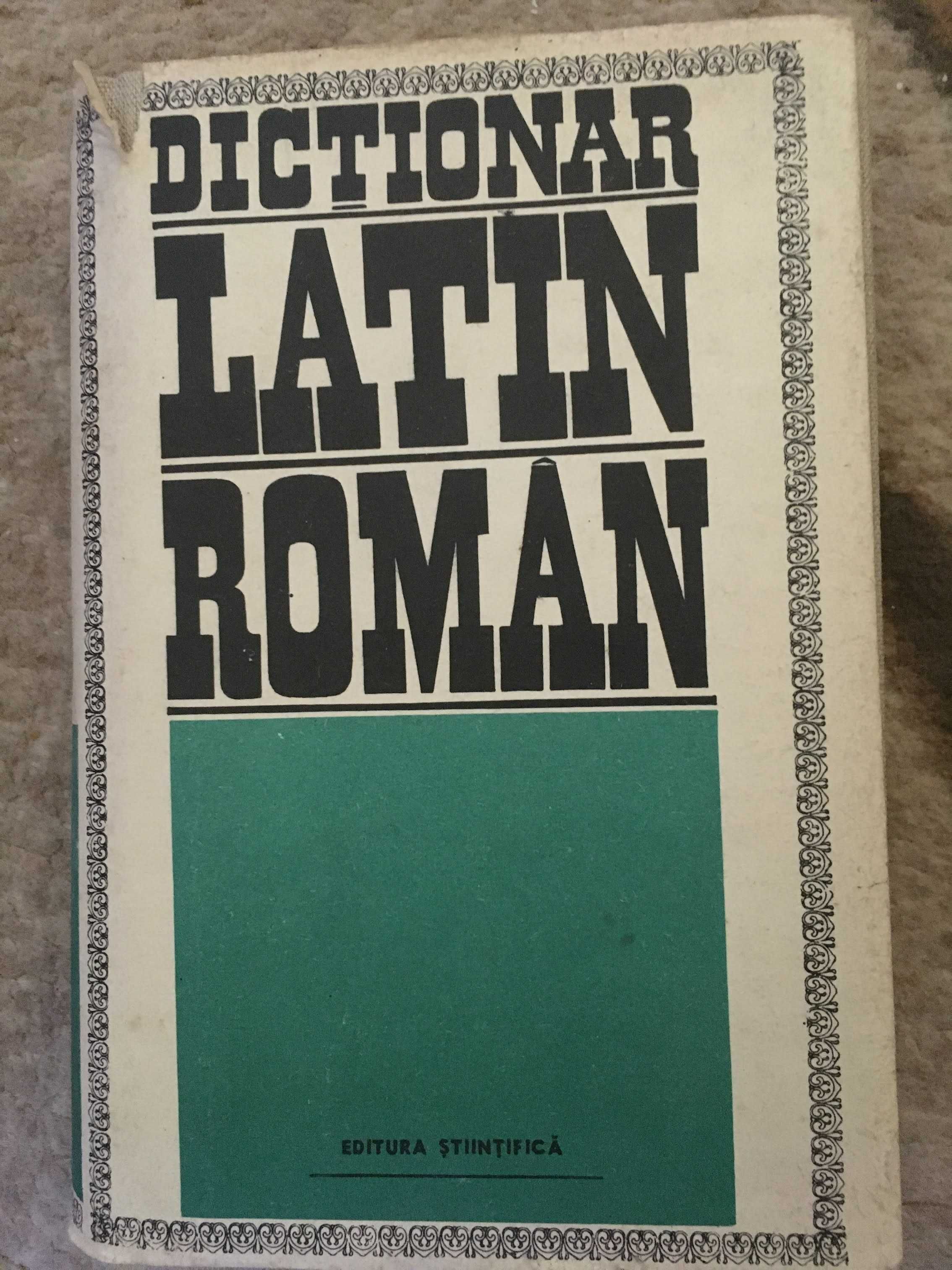 Gheorghe Dutu - Dictionar latin roman