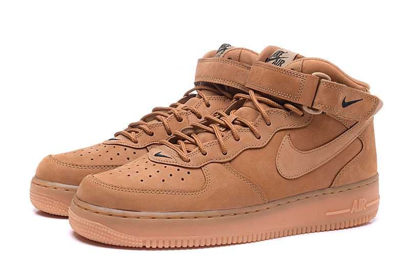 Мъжки маратонки Nike Air Force 1 Mid 07 PRM QS Flax 42,43,44