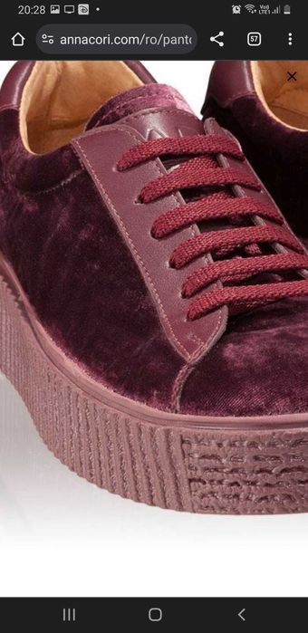 Vand pantofi dama Anna Cori mar 36, NOI in cutie