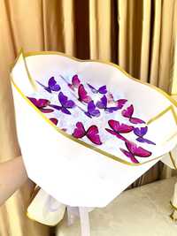 Букет из бабочек светищиеся подарок для девушке / Астана букет