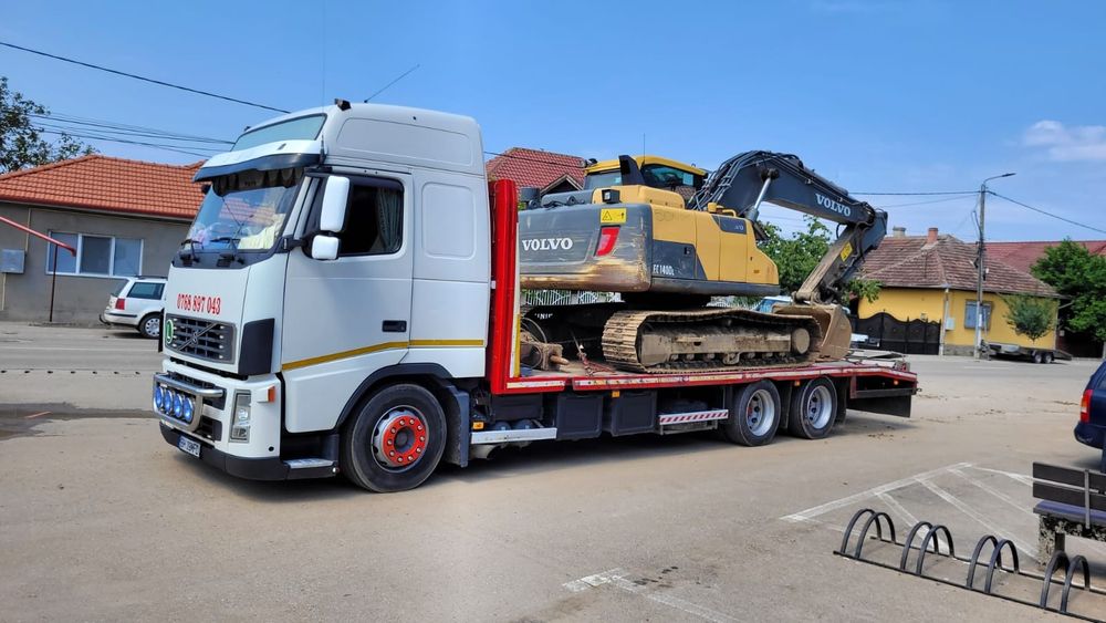 Transport utilaje/tractoare/buldoexcavator/stivuitoare Oradea