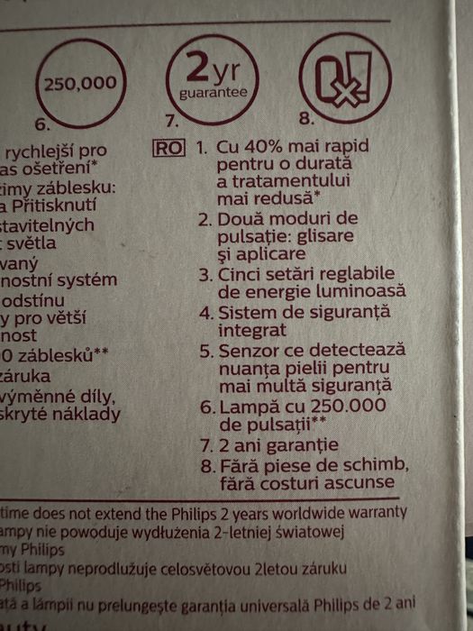 Epilator Philips IPL Lumea Prestige BRI 956