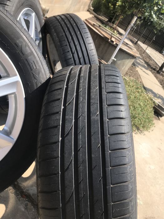 Jante Vw R16 5x112 cu anvelope vară Nexen Korea
