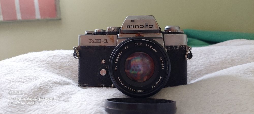 Продавам фотоапарат Minolta XE-1