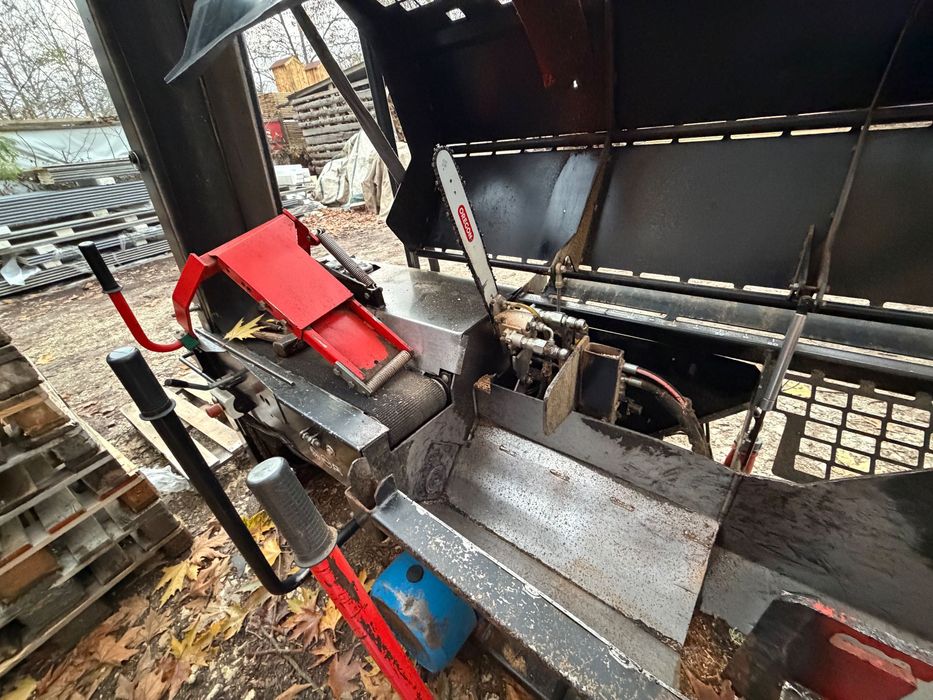 Машина за рязане и цепене на дърва PALAX