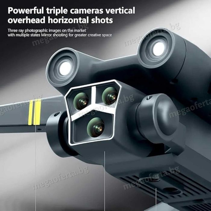 Мини Комбиниран Дрон HD Двойна Камера WiFi