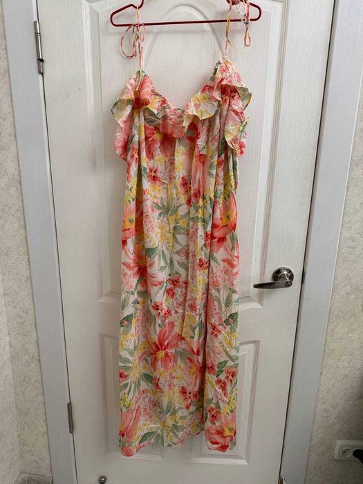 Новые сарафаны H&M, хлопок/вискоза, размер L (50/56) / XXL(58/64)