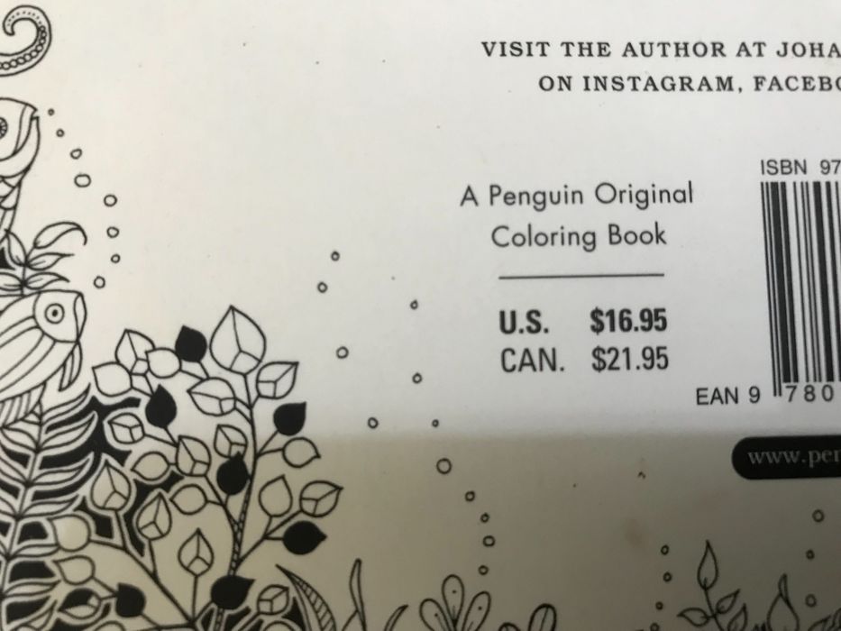 Книга Английский для детей и раскраски пр-во Канада