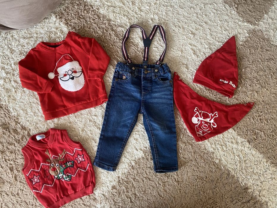 Коледен комплект/коледни 9-12