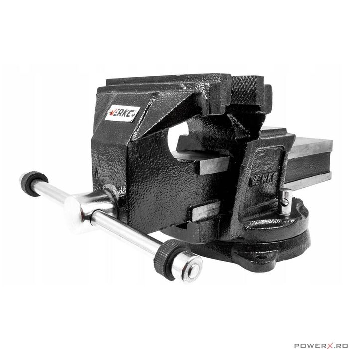 Menghina rotativa turnata, 200 mm, de banc, cu nicovala, Premium Line,