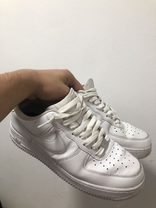 Air force 1 triple white 44