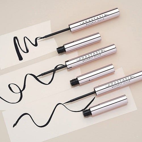 Tus de ochi, Anastasia Beverly Hills, Liquid Liner, Black, 2.4 ml