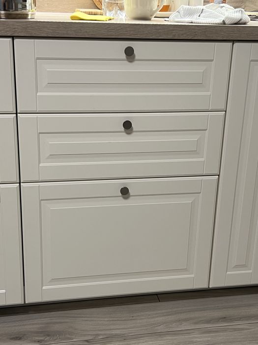 Corp dulap bucatarie method ikea + sertare + leduri - fara fronturi