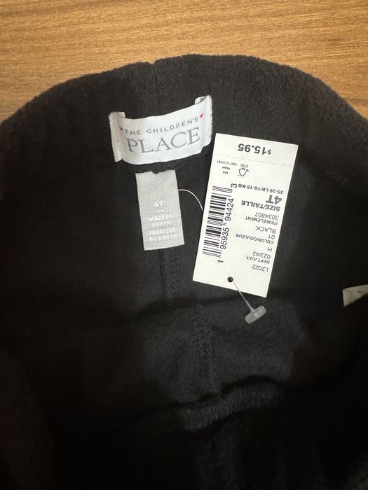 Теплые лосины на девочку 4-5 лет