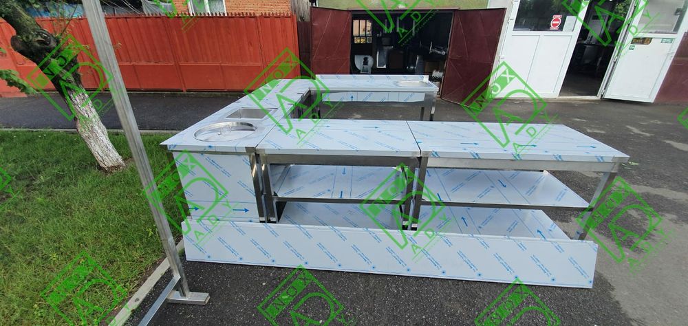 Mobilier inox ...mese ,hote spalatoare