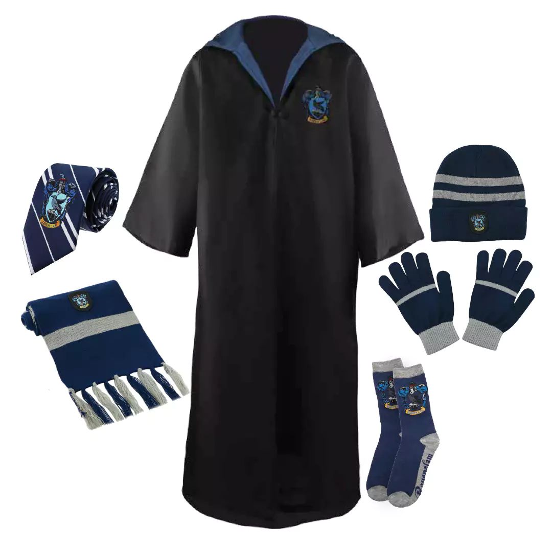 Set roba si accesorii Harry Potter Ravenclaw House, 6 piese, 10-12 ani