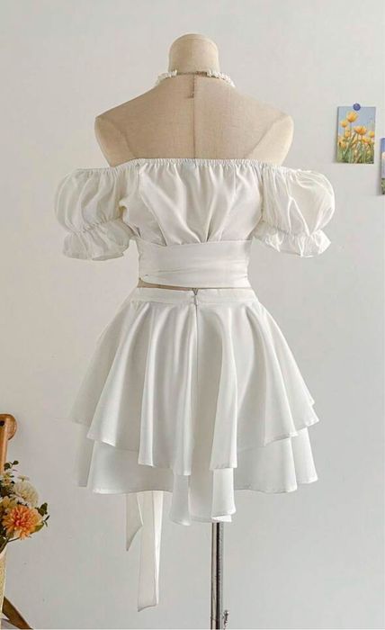 Бял сет от две части