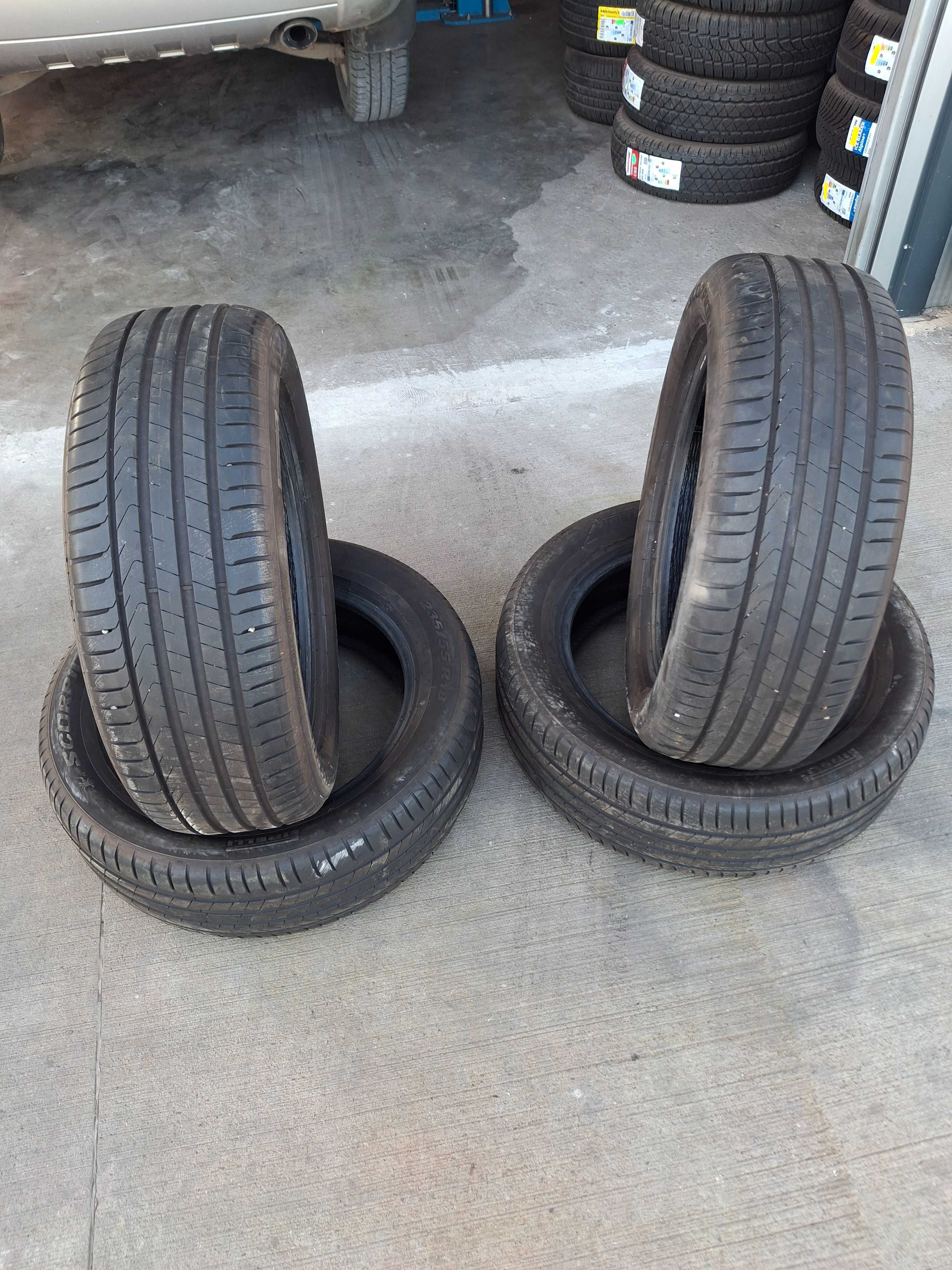 4бр. летни гуми Pirelli 235/55/18 DOT 0820