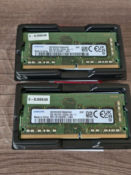 Samsung SO-DIMM DDR4 8gb (2шт. 16gb)