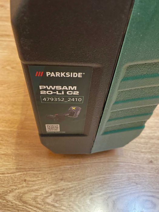 Акумулаторен ъглошлайф Parkside PWSAM 20-Li C2 – без батерия и зарядно