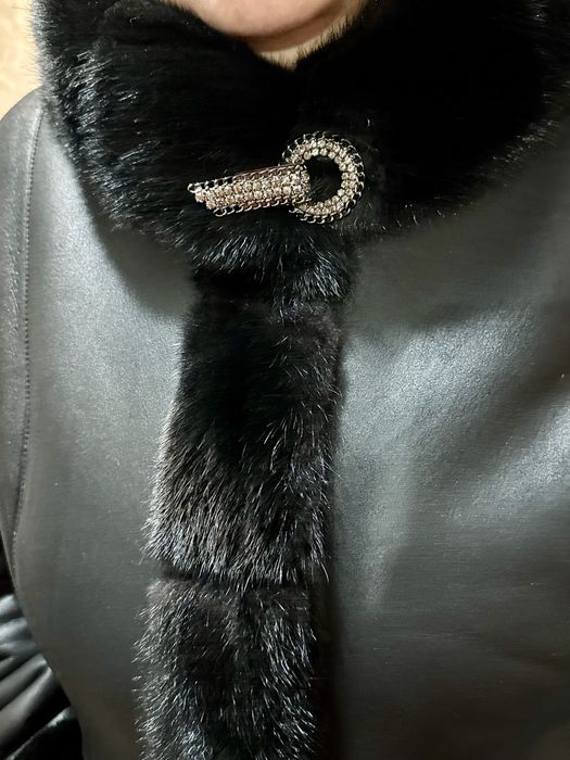 Пальто-дубленка новое