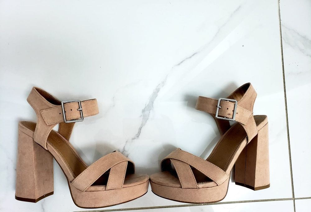 Sandale cu toc gros ASOS - Transport GRATUIT