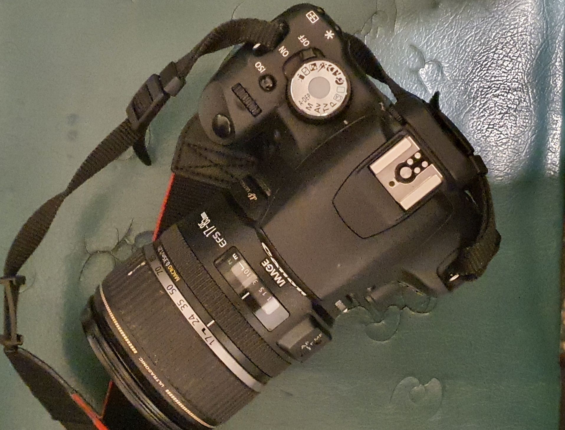 Canon eos 500d cu obiectiv stabilizat 17-85mm
