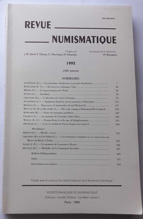 Numismatica Franta ( Cataloage, Cruce de razboi ,Medalie )