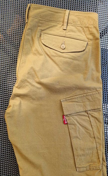 LEVI'S Pantaloni RELAXED FIT LO BALL CARGO– British Khaki-W36