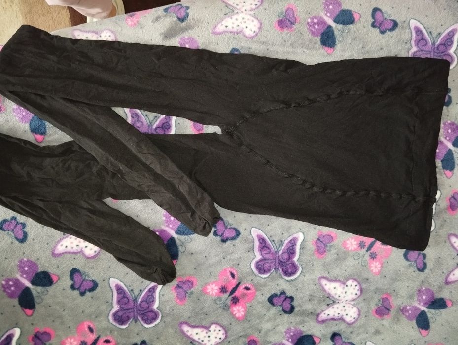 Dres gravide , negru mat/ culoare piciorului