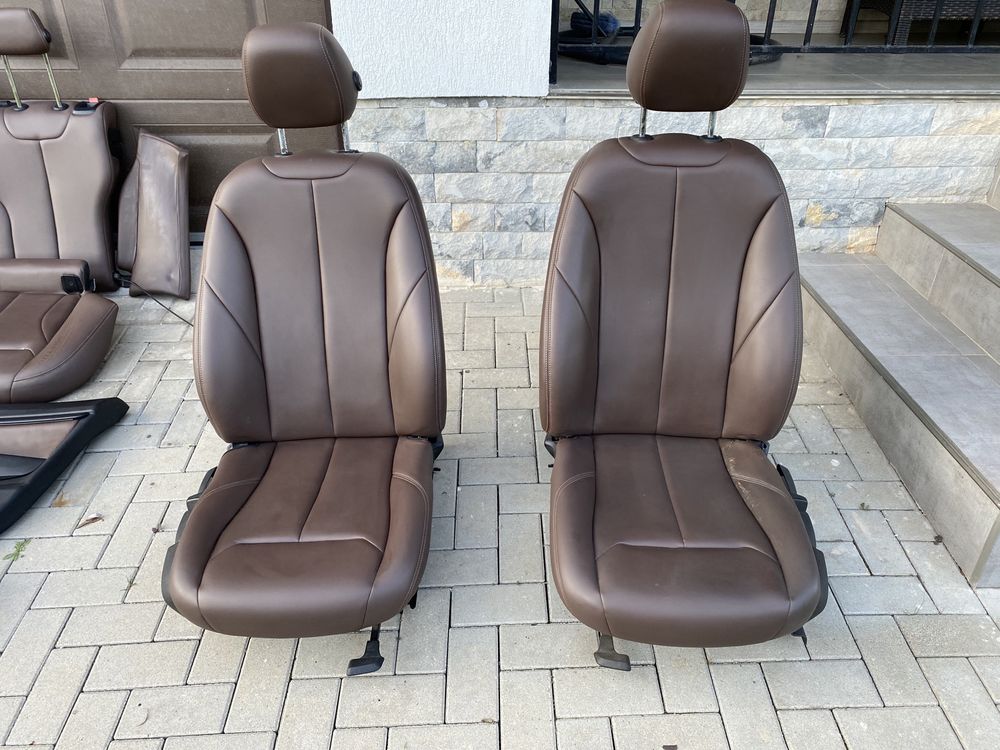 Interior piele maro/cognac Bmw Seria 3 gt f34