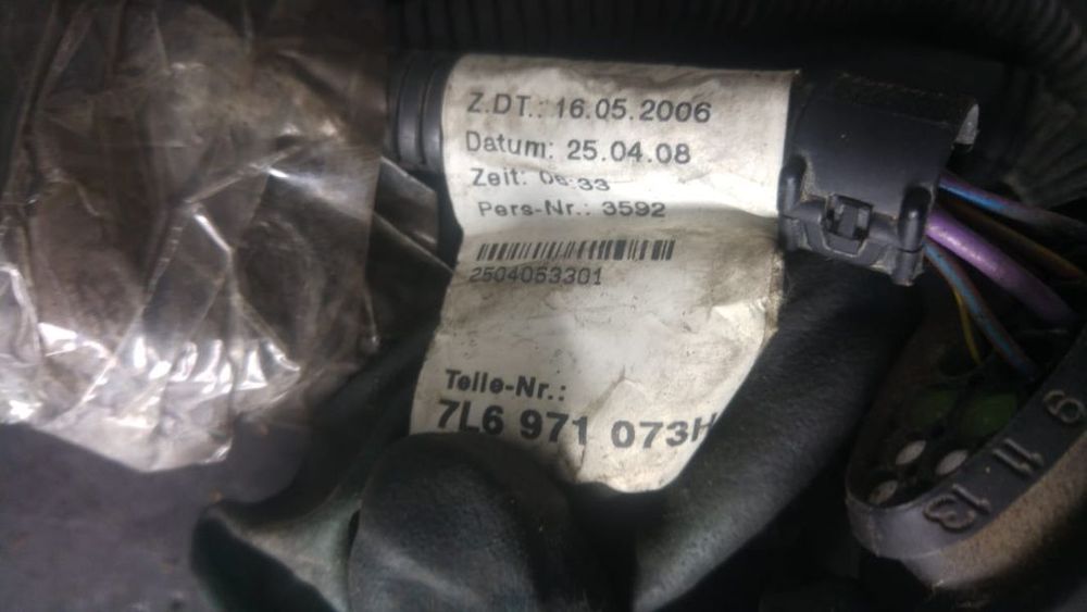 instalatie trager vw touareg 7l 2.5 tdi bpe  2001-2010 7l6971073h