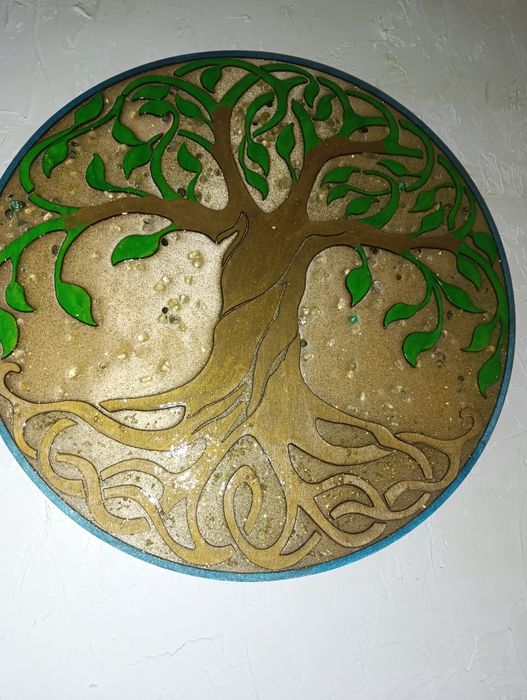 Мандалы  из эпоксидный смолы