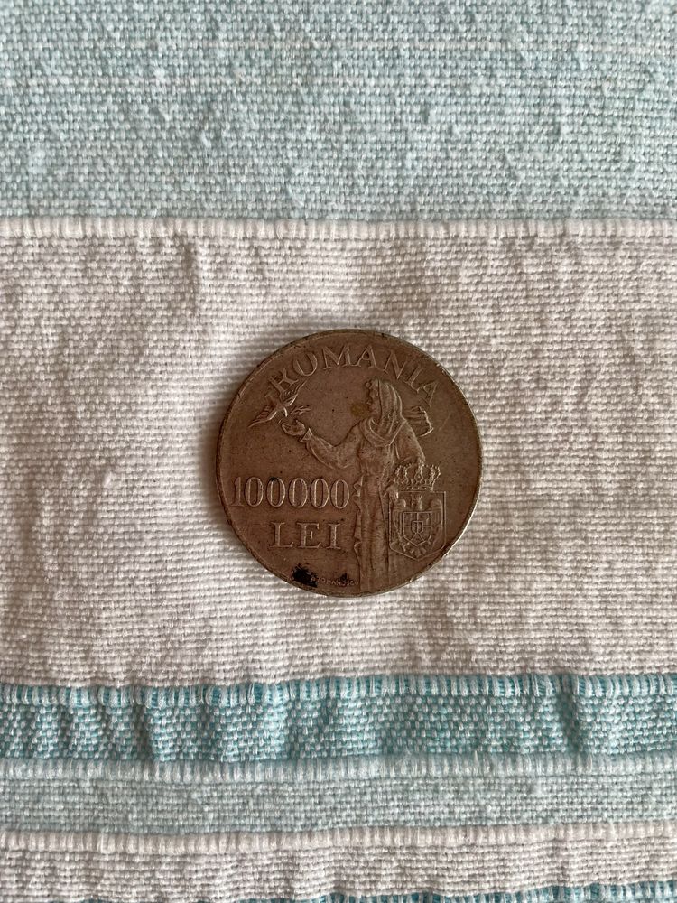 Moneda din argint cu Regele Mihai 1941/1944/1946